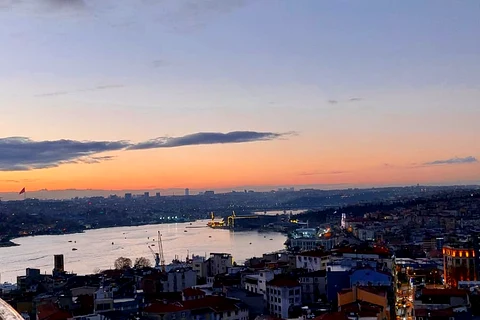 İstanbul - Galata Kulesi & Boğaz Köprüsü